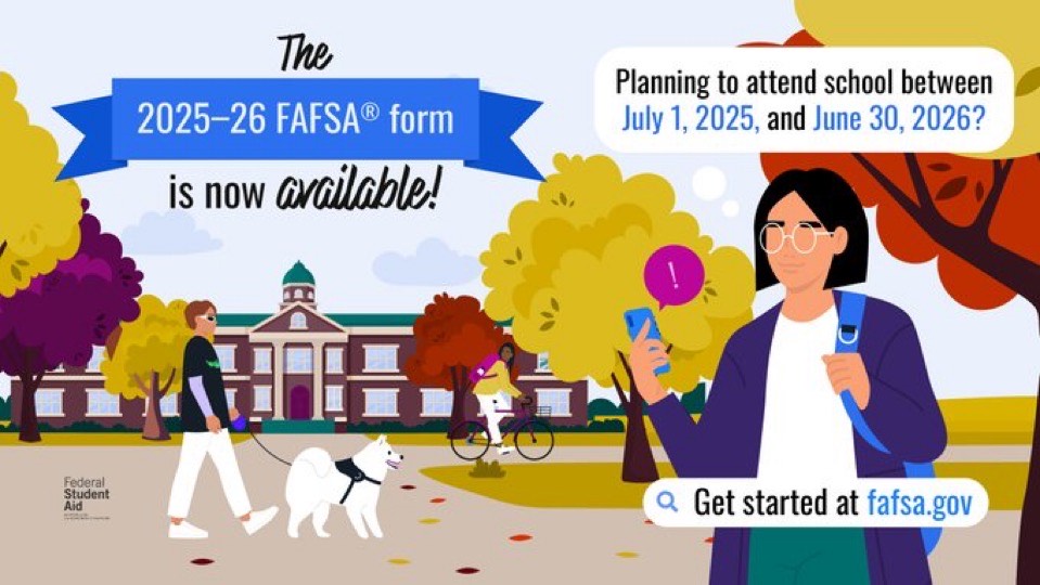 File your FAFSA today!